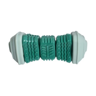 Bobby Hundespielzeug Onigiri grün: L 14,5 x B 6,5 x H 6,5 cm