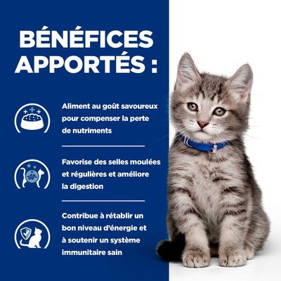 Hill's Prescription Diet i/d Digestive Care Kitten poulet en sauce - lot % : 48 x 85 g