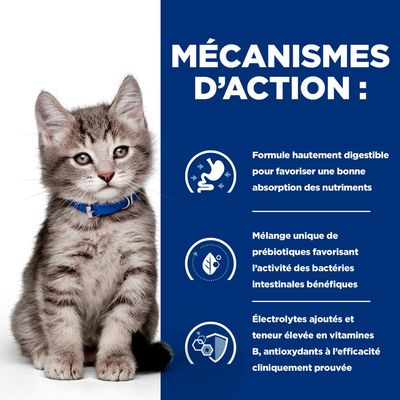Hill's Prescription Diet i/d Digestive Care Kitten poulet en sauce - lot % : 48 x 85 g