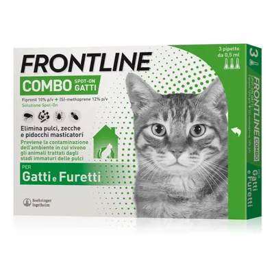 Frontline® Spot on per Gatti - 3 x 0,5 ml