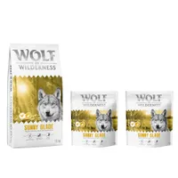 12 + 2 kg gratis! 14 kg Wolf of Wilderness - getreidefreie Rezeptur - Adult "Sunny Glade" Hirsch
