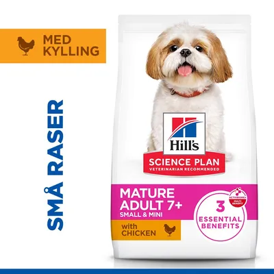 Hill's Science Plan Mature Adult 7+ Small & Mini med kylling