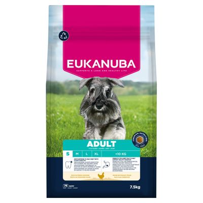 Eukanuba Premium Nutrition Adult Small Breed, kurczak 2 x 7,5 kg