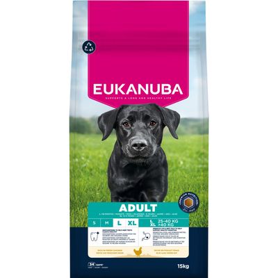 Eukanuba Premium Nutrition Adult Groot & Reuzenras Kip