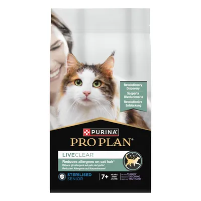 PURINA PRO PLAN LiveClear Sterilised Senior 7+ Truthahn - 1,4 Kg