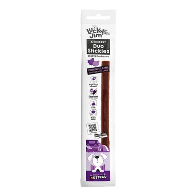 Lucky Jim DuoStickies - 15 g poulet avec dinde