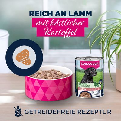 Eukanuba Senior Reich an Lamm mit Kartoffeln