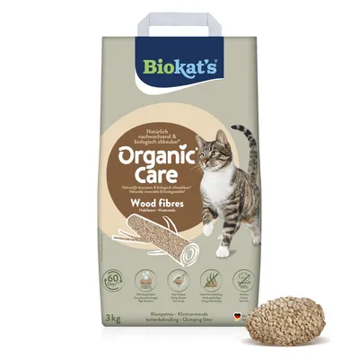 Biokat’s Organic Care, włókna drzewne - 30 l (ok. 11,4 kg)