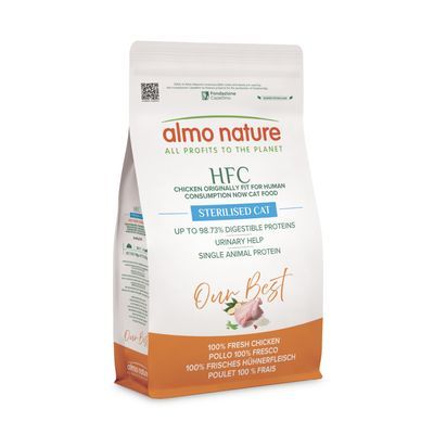 Almo Nature HFC Adult Sterilized kip - Dubbelpak: 2 x 1,2 kg