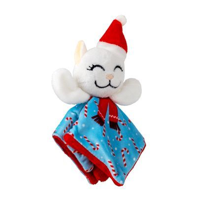 KONG Holiday Crackles Santa Kitty