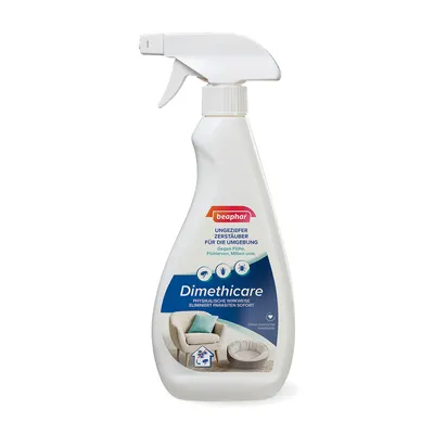 beaphar Dimethicare Spray antiparasitaire pour chien et chat - 500 ml