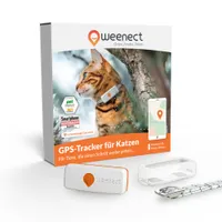 Weenect Haustier GPS Tracker XS für Katzen - weiß