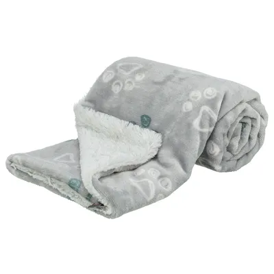 Trixie Jimmy Blanket - Light Grey - Size M: 100 x 70 cm (L x W)