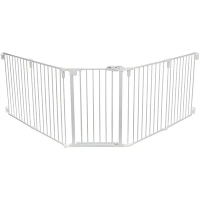 Trixie Absperrgitter mit Tür, 5-teilig - B 62,5 - 300 x H 76,5 cm