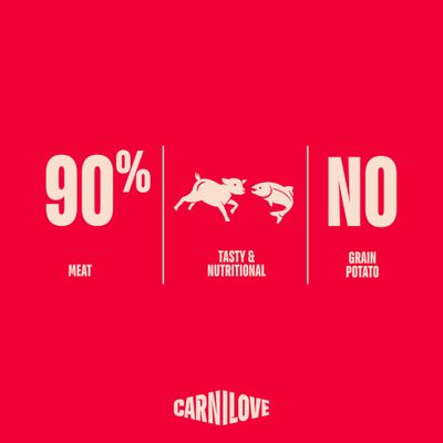 Carnilove Dog Jerky Snack - Bárány & lazac (2 x 100 g)