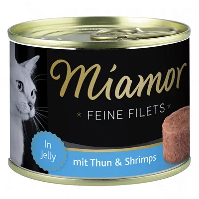 Miamor Delicato Filetto in Gelatina 12 x 185 g - Pacco misto 