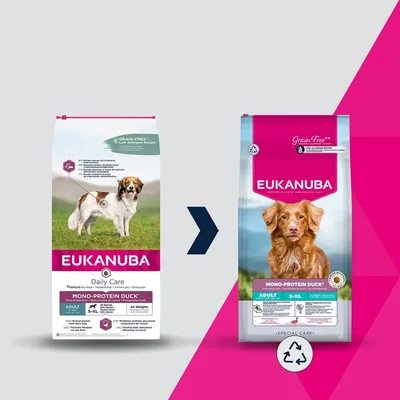 Eukanuba Special Care Mono-Protein Adult с патешко - 12 кг