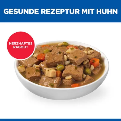 Hill's Science Plan Adult Stew - cu vită (24 x 363 g)