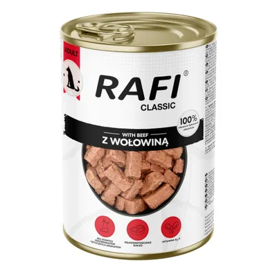 Rafi Dog 6 x 1240 g - mit Rind