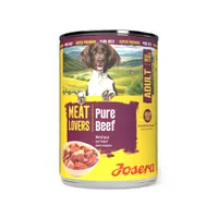 Josera Meatlovers Pure 6 x 400 g - Oksekød (nyt design)