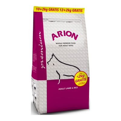 ARION Premium Adult Lamb & Rice, 10 kg. Teljes prémium eledel allergiás kutyáknak.