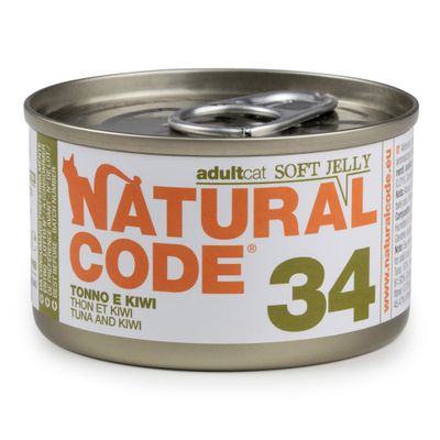 Natural Code Soft Jelly lattine 24 x 85 g - Tonno e Kiwi