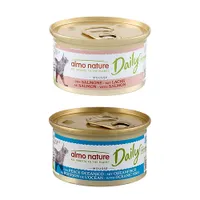 Almo Nature Daily Menu 6 x 85 g pour chat - mousse au poisson de l'océan