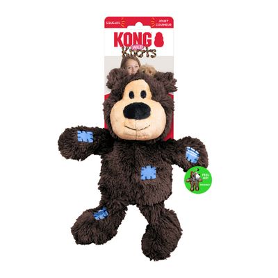 KONG WildKnots Bears hundelegetøj - Str. M/L: L 26 x B 21 x H 10 cm