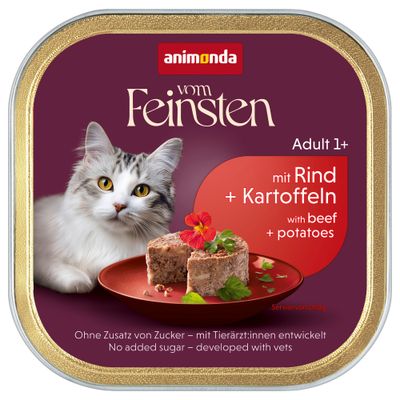 Megapack animonda vom Feinsten Adult 32 x 100 g mit Rind & Kartoffeln