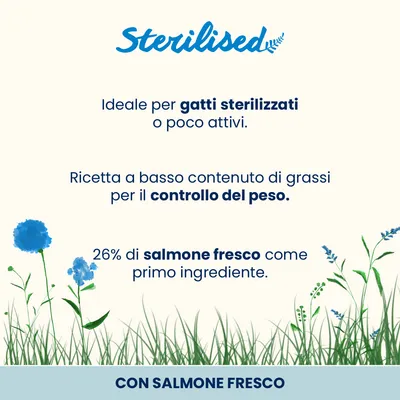 Almo Nature Functional Sterilised Cat Salmone & Riso - 2 kg