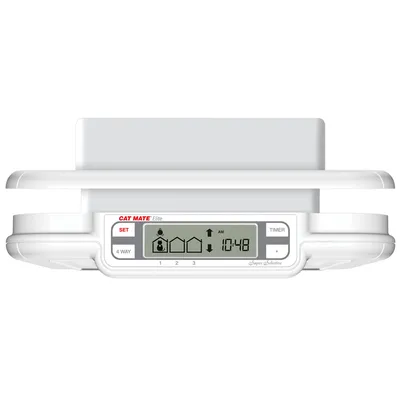 Cat Mate Elite Mikrochip Katteluke med timer