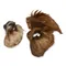 Wolf of Wilderness Oreilles de bœuf avec poils pour chien 120 g (3 friandises)