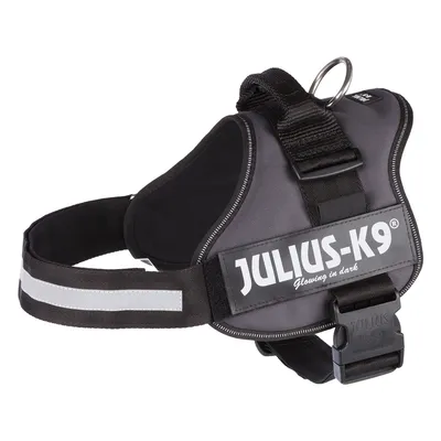 JULIUS-K9® Power Harness - Anthracite - L - Size 1: 66-85cm chest circumference