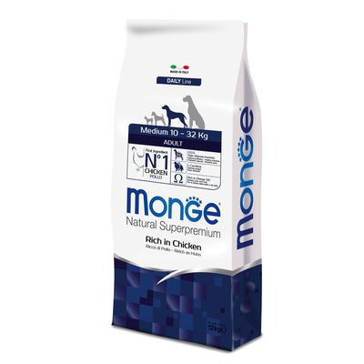 Monge Natural Superpremium Adult Medium 12 kg