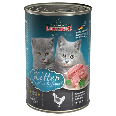 Leonardo All Meat, 6 x 400 g Kitten