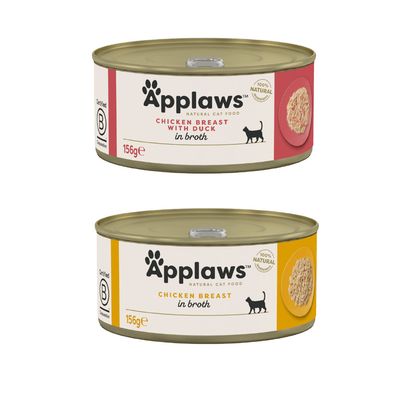 Zestaw Applaws w bulionie, 24 x 156 g Zestaw mieszany 1