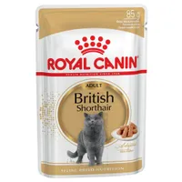 Lot de sachets fraîcheur Royal Canin 48 x 85 g pour chat - Breed British Shorthair
