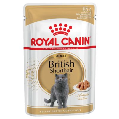Royal Canin Breed British Shorthair в соусе 12 x 85 г