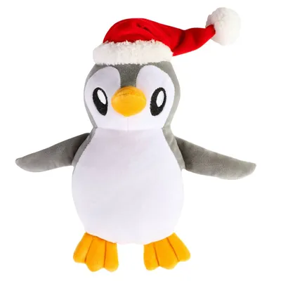 Pet Brands Ice Skating Penguin Plush Toy - 11 x 15 x 22cm (L x W x H) Pet Brands Ice Skating Penguin Plush Toy - 11 x 15 x 22cm (L x W x H)