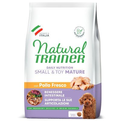 Natural Trainer Mature Small & Toy met Kip