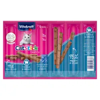 Vitakraft Cat Stick Healthy - Lepényhal & omega-3 (6 x 6 g)
