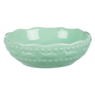 Trixie Keramikkskål Fisk 250 ml, Ø 13 cm - mint