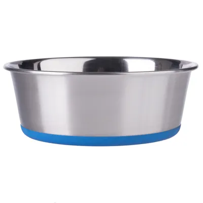 Voerbak Premium uit RVS - Dubbelpak: 2 x 1,9 l, Ø 21 cm - Voerbak Premium uit RVS