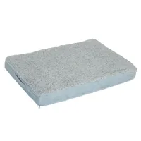 Krevet za pse Memory pravokutni, sivi - D 72 x Š 50 x V 9,5 cm (motiv: pas)