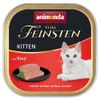 animonda vom Feinsten Kitten Voordeelpakket 12 x 100 g Kattenvoer met Rund