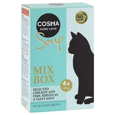 Пробная смешанная упаковка Cosma Soup Микс 1 (4 вкуса)