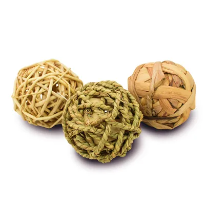 JR Farm Trio de balles pour rongeur et lapin