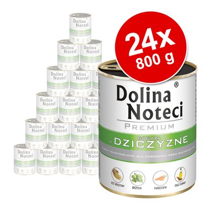 Dolina Noteci Premium, 24 x 800 g Jagnięcina + indyk