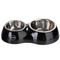 Cosma Dual Feeding Bowl 0.25 litre + 0.75 litre (1 each)
