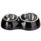 Cosma Dual Feeding Bowl 0.25 litre + 0.75 litre (1 each)